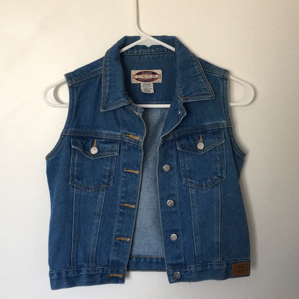 Vintage Jean Vest